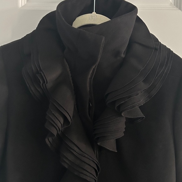 New Tahari Jaime Black Elegant Coat XL - Picture 1 of 11